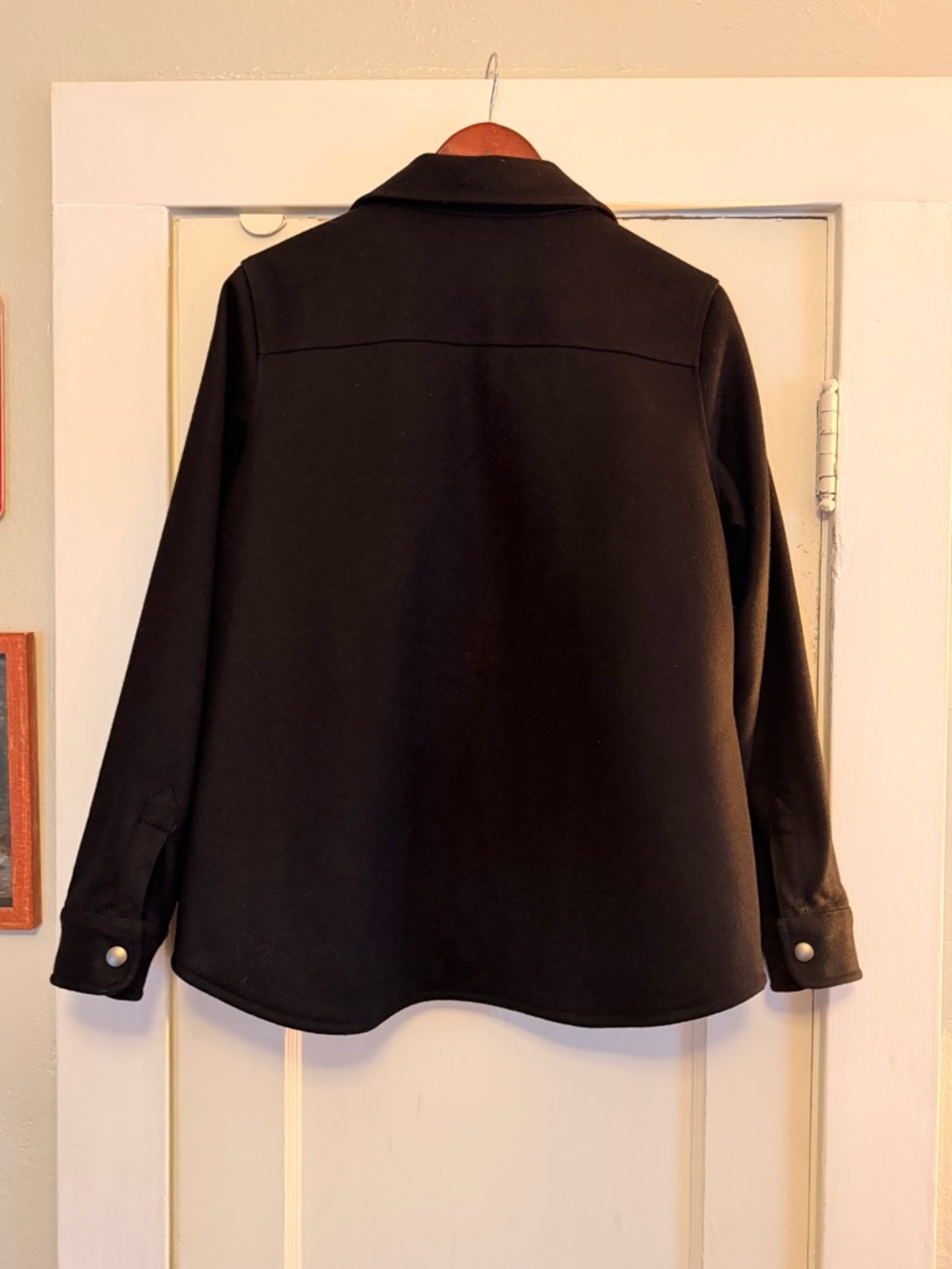 Pendleton Black Quilt-lined Snap-Front Jacket - Picture 6 of 6